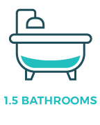 1_half_bathrooms icon